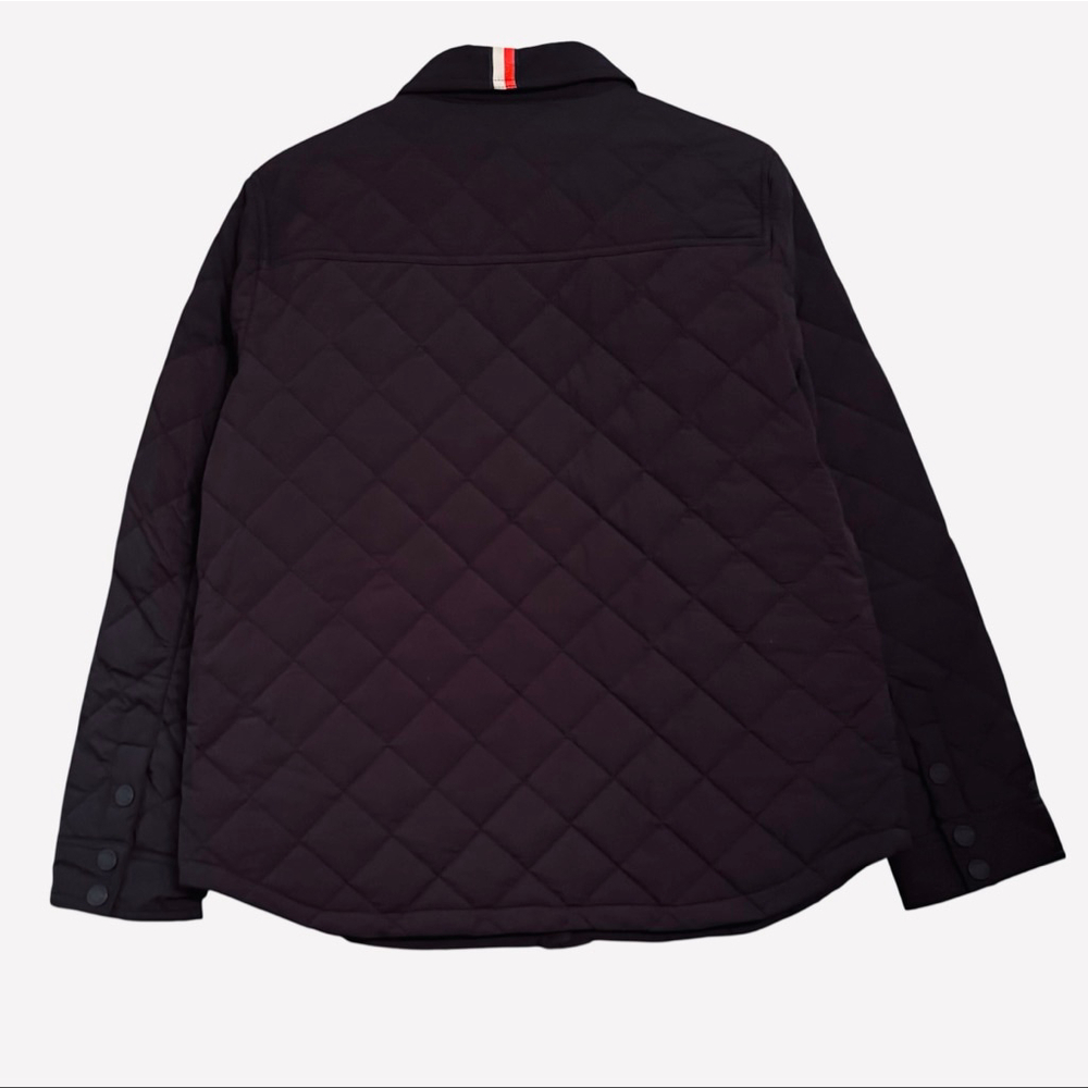 NWT Women's Tommy Hilfiger Quilted Shacket L Black - Picture 6 of 14